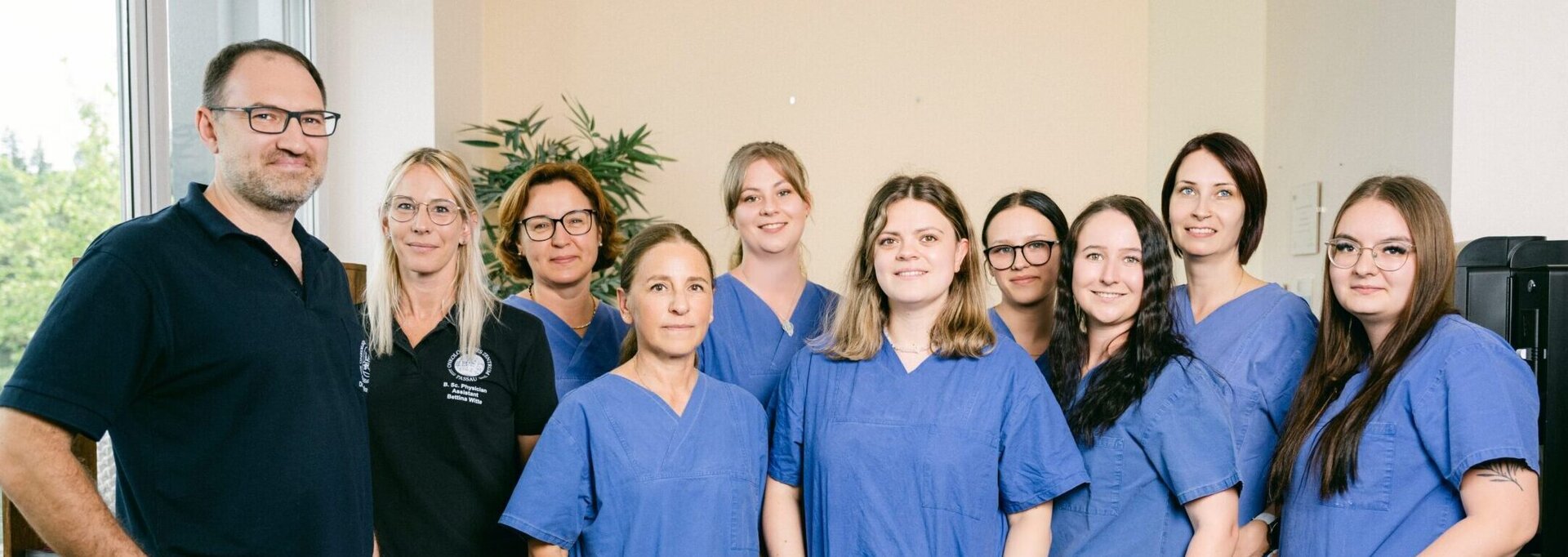 Das Team des Onkologischen Zentrum Passau ist zu sehen